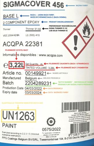 Farba OKRĘTOWA Sigma do renowacji wanny Biała 1L na Arena.pl