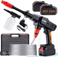 Myjka Ciśnieniowa Akumulatorowa Najmocniejszy Zestaw 2x5000mAh