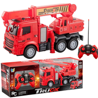 Straż Pożarna Wóz Pojazd Strażacki Zdalnie Sterowany Hak Rozsuwany Pilot