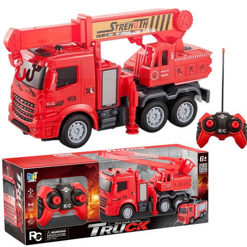 Straż Pożarna Wóz Pojazd Strażacki Zdalnie Sterowany Hak Rozsuwany Pilot na Arena.pl
