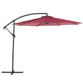 Parasol ogrodowy ø 300 cm burgundowy RAVENNA