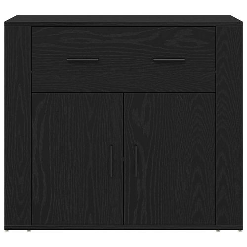 Bufet Czarny Dąb 240 x 33 x 70 cm Materiał drewnopochodny na Arena.pl