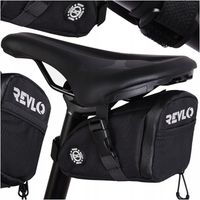 SAKWA ROWEROWA TORBA PODSIODŁOWA NA ROWER ODBLASKOWA WODOODPRONA 1,2 L