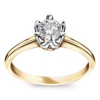 Złoty pierścionek PXD4839 - Diament