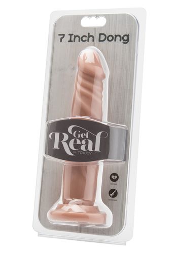 naturalne dildo żyły mocna przyssawka penis 18cm na Arena.pl