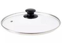 Pokrywa pokrywka szklana żaroodporna 28 cm uniwersalna garnka patelni