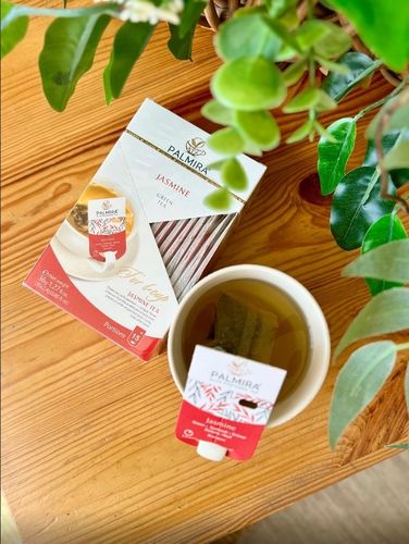 Herbata zielona liścasta deluxe z kwiatami jaśminu Palmira 15 saszetek na Arena.pl