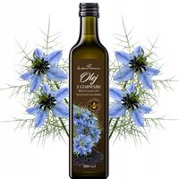 OLEJ Z CZARNUSZKI 500ml BEZGLUTENOWY TŁOCZONY NA ZIMNO | KUCHNIA ZDROWIA