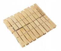 SPINACZE Klamerki Żabki BAMBUSOWE Do Prania Bielizny Suszenia 20szt SPB