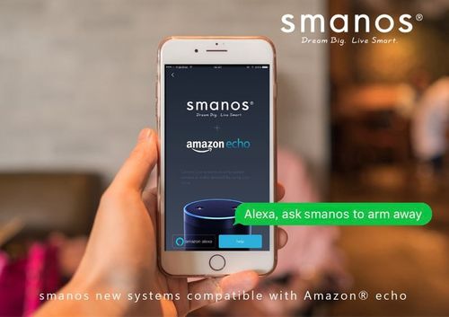 Smanos K2 - Inteligentny system alarmowy (iOS & Android) Z-Wave Plus na Arena.pl