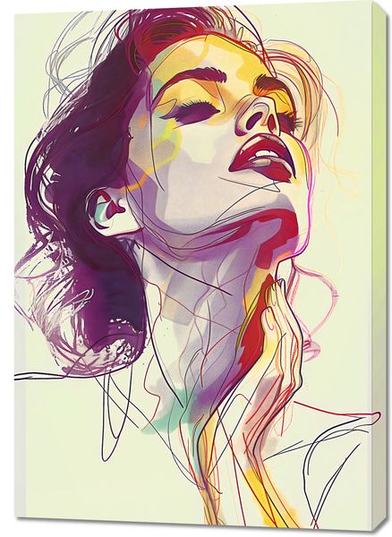 Obraz 70x100cm Płynność zdjęcie 1