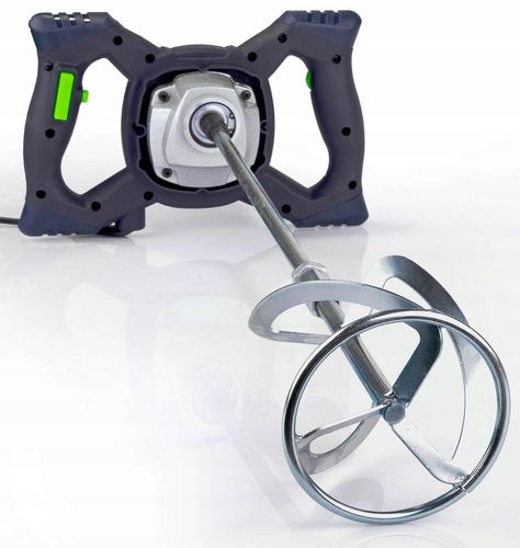 MIESZADŁO ELEKTRYCZNE DO KLEJU FARB BETONU 2600W + 2x MIESZALNIK PRZEDŁUŻKI na Arena.pl