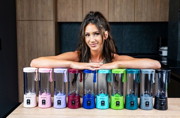 Blender bezprzewodowy BlendyGo 3 550 ml Lawendowy zdjęcie 3