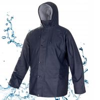 Kurtka robocza PRZECIWDESZCZOWA z kapturem PU powleczona poliuretanem