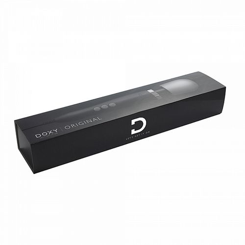 doxy original wand massager black - sieciowy masażer, czarny na Arena.pl