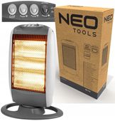 Halogenowy promiennik podczerwieni 400W 800W 1200 W oscylacja 90° 3