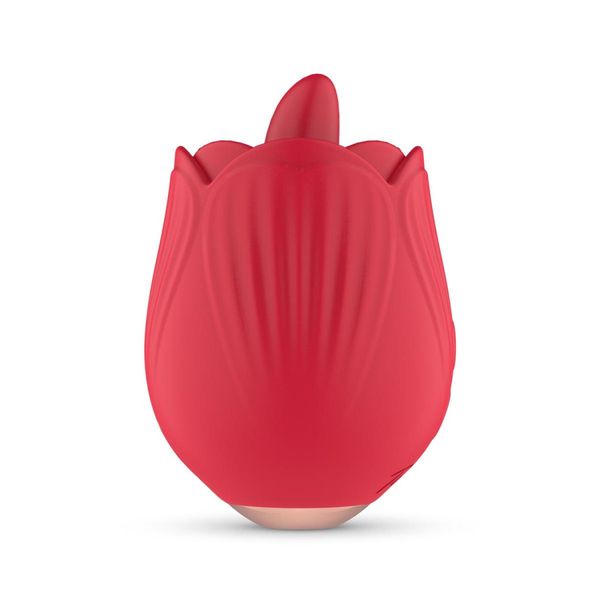 Teazers Rose Vibrator - Licking And Vibrating zdjęcie 3