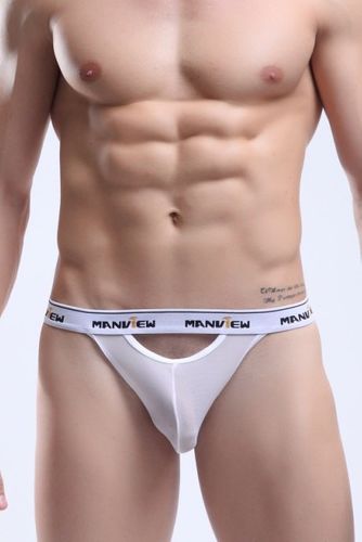 Stringi męskie Manview Open Mesh White L na Arena.pl