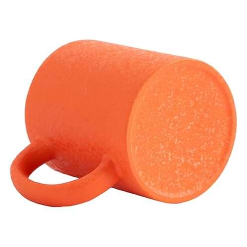 Kubek 325 ml z efektem spękanej powierzchni do sublimacji - pomarańczowy na Arena.pl