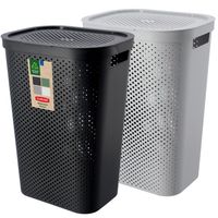 Curver 231008 kosz na bieliznę Infinity 60L, jasny