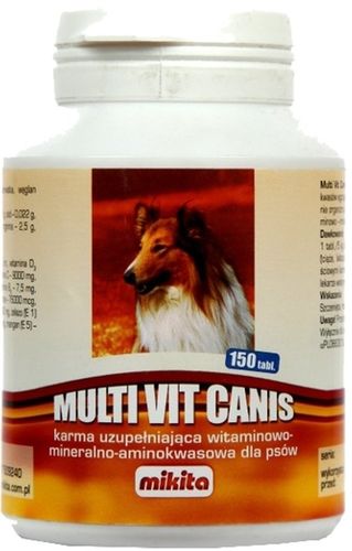 Mikita Multi Vit Canis 150 Tabletek na Arena.pl