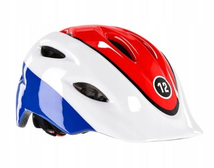 Kask rowerowy dziecięcy KROSS INFANO XS czerwony zdjęcie 1