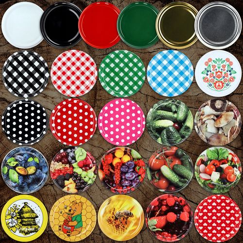 Zakrętki Nakrętki Wieczka Do Słoików 200 szt fi 82 na Arena.pl