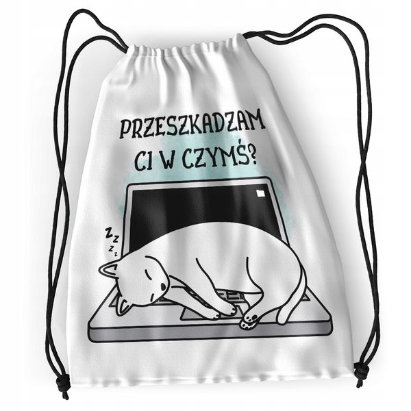 Plecak Kotki Kotek Szkolny Worek Torba Z Nadrukiem Ze Zdjęciem zdjęcie 1