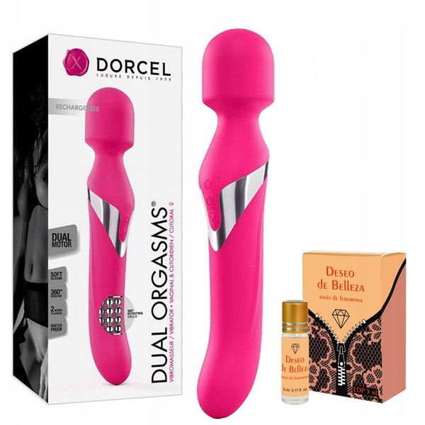 Wibrator dwustronny, dwa silniki. Feromony 5 ml. zdjęcie 1