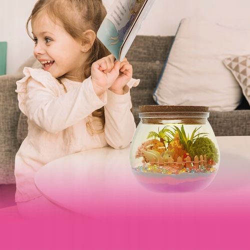 ZESTAW DO TWORZENIA KRYSZTAŁ TERRARIUM DIY DLA DZIECKI Z DIODĄ LED I PILOT na Arena.pl