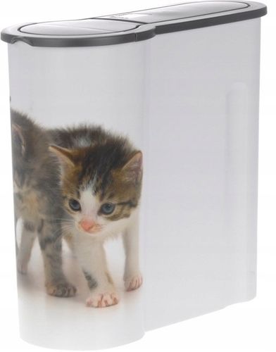 POJEMNIK NA KARMĘ DLA KOTA 4L na suchą karmę na Arena.pl