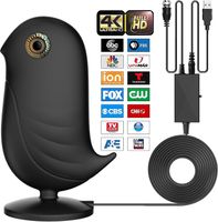 Antena Cyfrowa Wewnętrzna Smart TV DVB T2 4K 360 Stopni