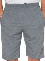 Spodenki męskie dresowe przed kolano M krótkie spodnie szorty SZARE