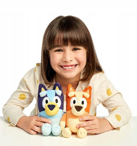 2-PAK PLUSZOWA PRZYTULANKA MIĘKKA ZABAWKA BLUEY DLA CHŁOPCÓW I DZIEWCZYNEK na Arena.pl