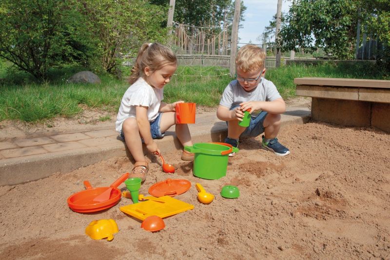 Lena Zestaw do piasku Eko 14 elementów zdjęcie 3