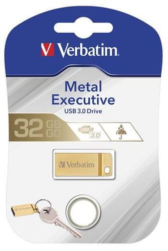 Pendrive Verbatim 32GB Metal Executive USB 3.0 Gold na Arena.pl
