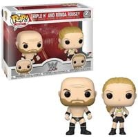 funko pop! wwe triple h & ronda rousey 2pak figurki