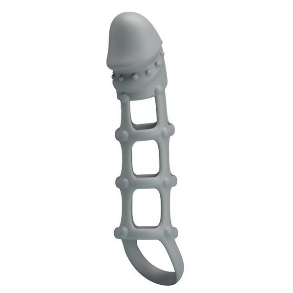 PRETTY LOVE - Penis Sleeve with Ball Strap zdjęcie 3