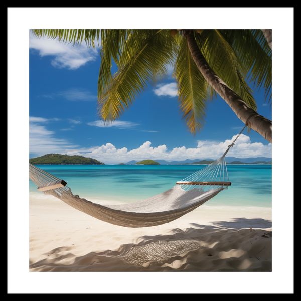 Plakat 50x50cm Rajska Ucieczka zdjęcie 3