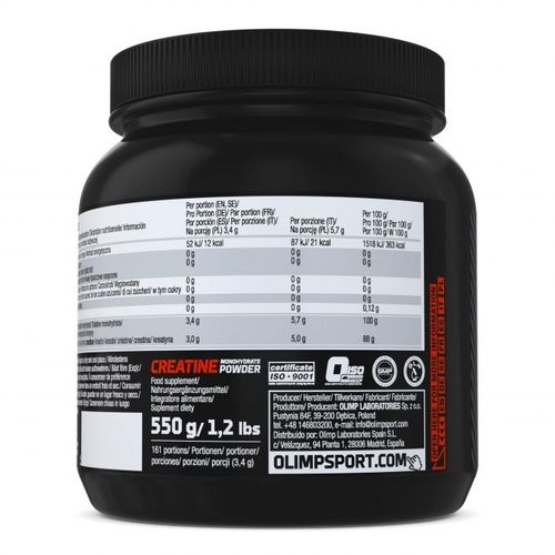 Creatine Monohydrate Powder 550 g na Arena.pl