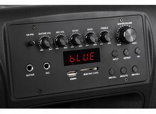 Głośnik Bluetooth KOLUMNA MIKROFON KARAOKE USB SD na Arena.pl