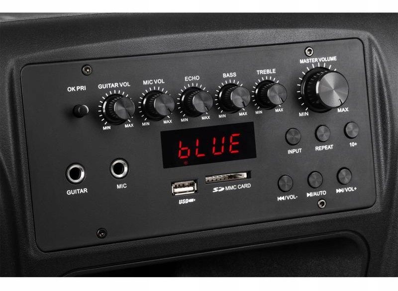 Głośnik Bluetooth KOLUMNA MIKROFON KARAOKE USB SD zdjęcie 2