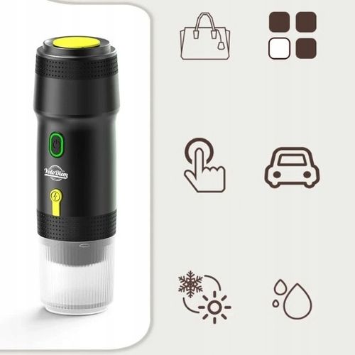 PRZENOŚNY EKSPRES DO KAWY 125W 3W1 Turystyczny Bezprzewodowy na Arena.pl