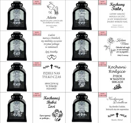 Latarenka LED znicz czarny z grawerem personalizowany DLA PRZYJACIELA na Arena.pl