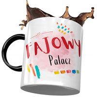 Kubek Czarny Dla Palacza Fajowy Palacz Na Prezent Z Nadrukiem Ze Zdjęciem