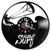 Zegar ścienny z płyty winylowej Kitesurfing 862.14