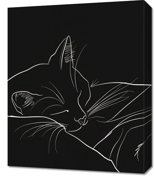 Obraz 50x60cm Nocny Spokój zdjęcie 1