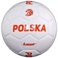 Piłka nożna z napisem Polska, 23 cm