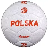 Piłka nożna z napisem Polska, 23 cm