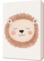 Obraz 40x60cm Wzory dla Dzieci, Chłopca, Do Pokoju - Lew
